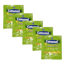 Cetamol Cold Flu Night Time (10 Tablets)