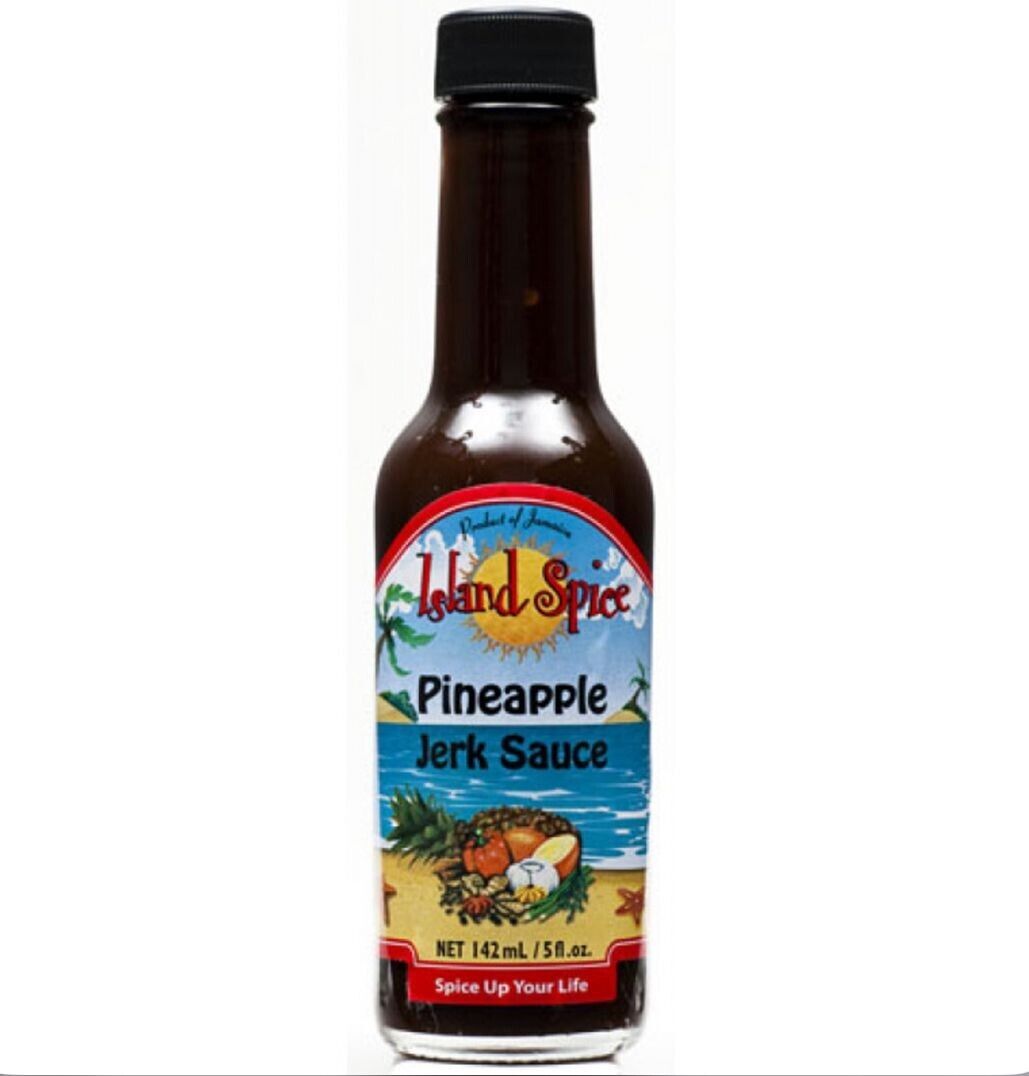 Island Spice Jamaican Pineapple Jerk Sauce 5oz