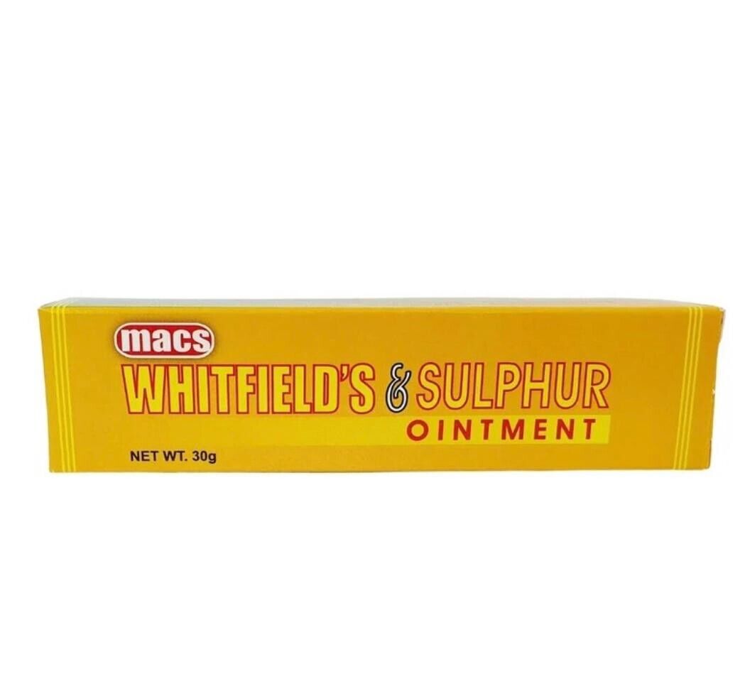Jamaican Macs Whitfield's & Sulphur Ointment - Fungal skin infections Treatment
