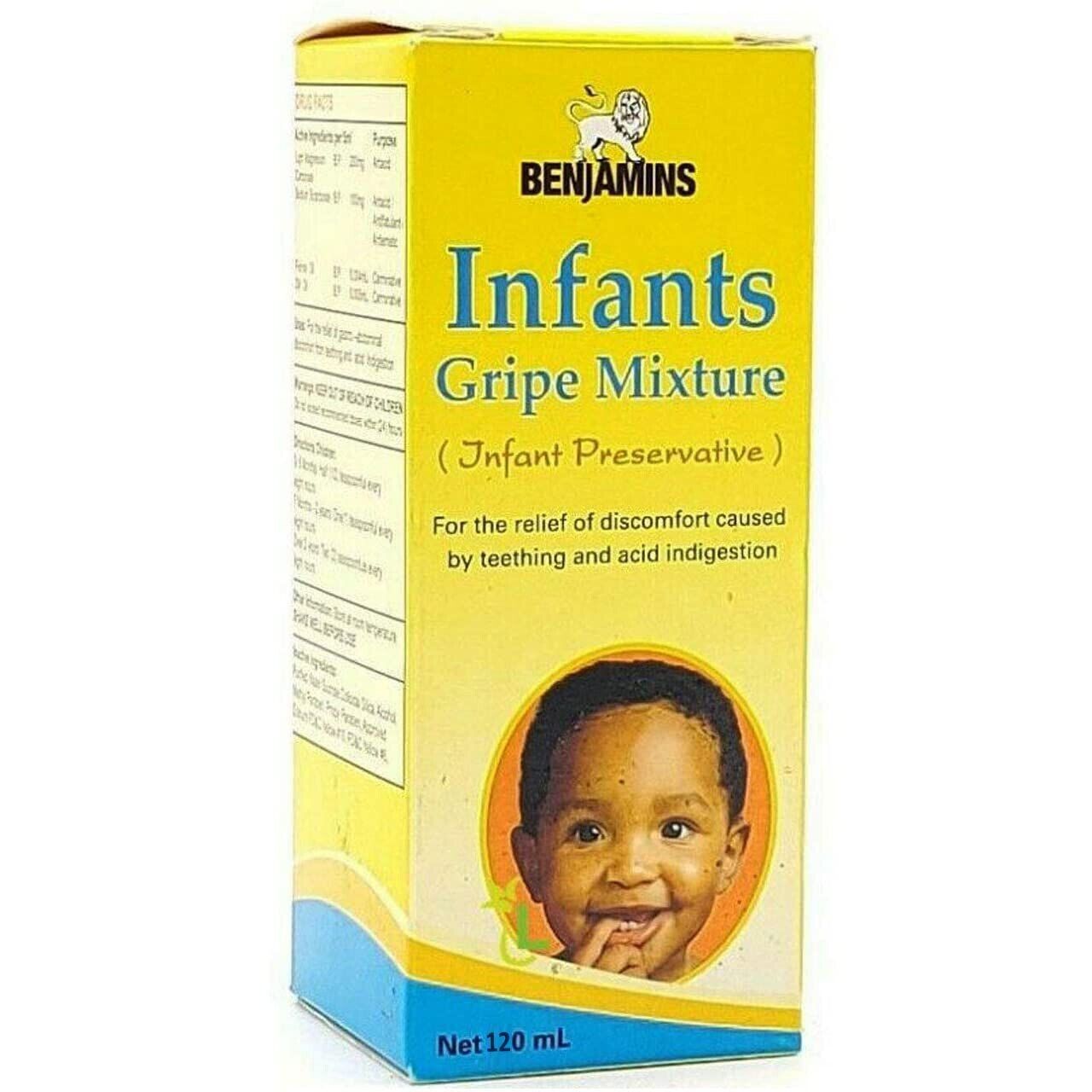 Benjamins Infants Gripe Mixture 120ML