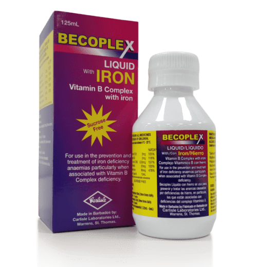 Becoplex Multi-Vitamin Iron Syrup 125ml