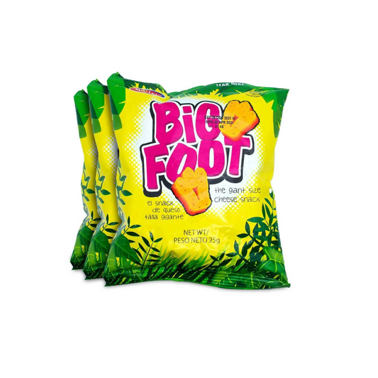 Big Foot Snack (Pack of 3)