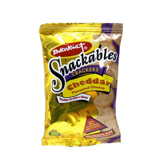 Butterkist Snackables Crackers Cheddar 45g (3 Packs)