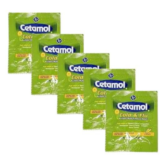 Cetamol Cold Flu Night Time (10 Tablets)