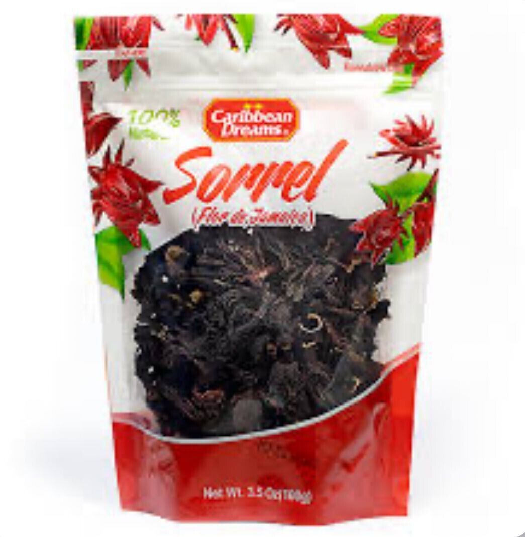 Caribbean Dreams All Natural Dried Sorrel-(2 Pcs)