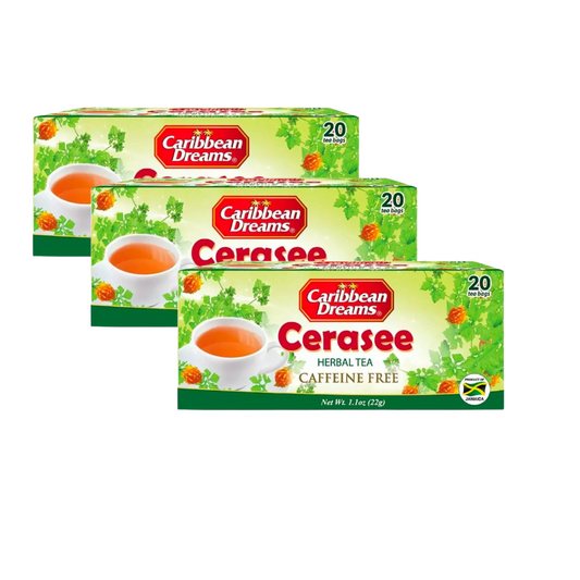 Caribbean Dreams Cerasee Tea bags (Pack of 3)