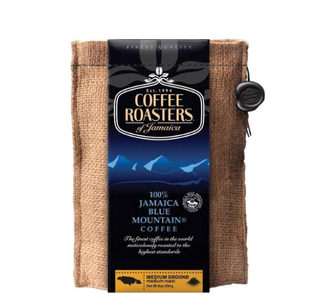 Coffee Roasters of Jamaica 16oz Medium Roast- 100% Jamaica Blue Mountain Ground Coffee