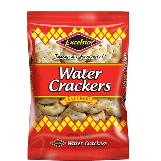 Excelsior Jamaican Water Crackers, 336g