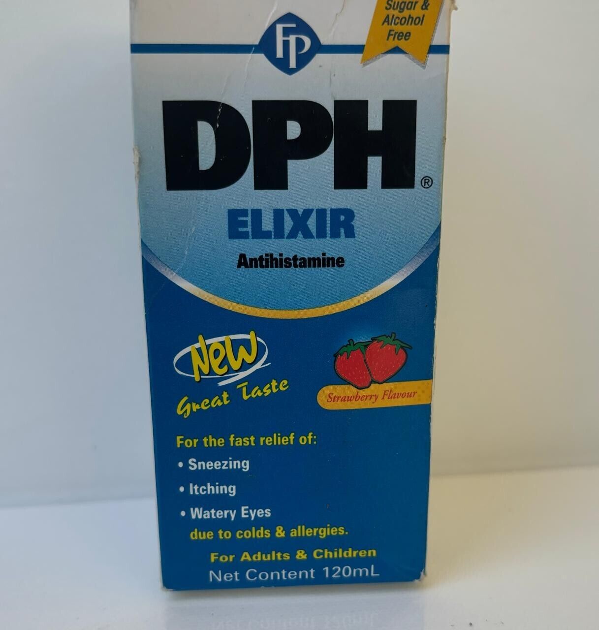 FP Adult & Children's DPH Elixir Antihistamine For Cold & Allergies 120ml