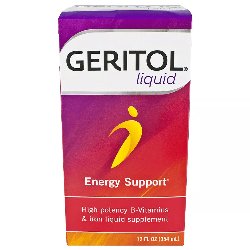 Geritol High Potency Multivitamin and Iron Supplement Liquid 12oz