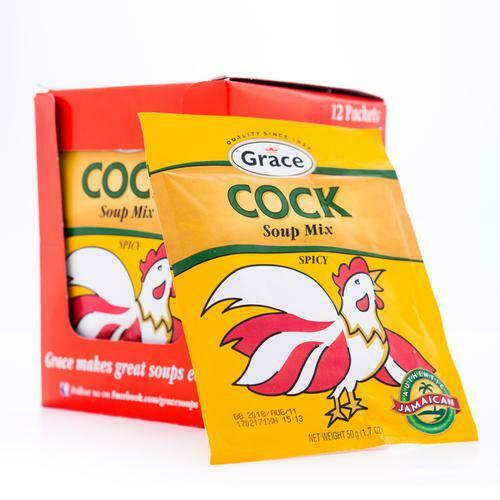 Grace Cock Soup Mix 50g (12 Packets)