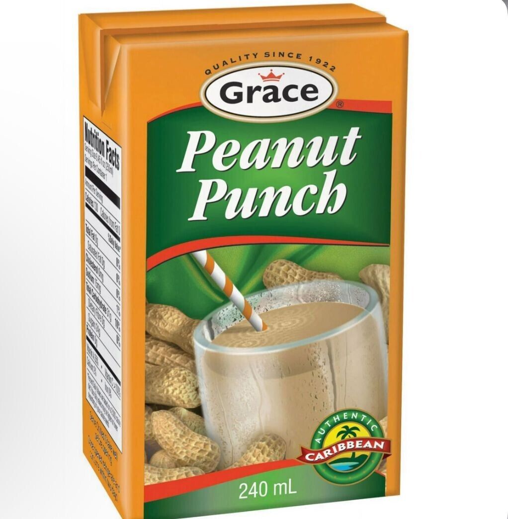 Grace Peanut Punch Drink 240ML (Pack of 3)