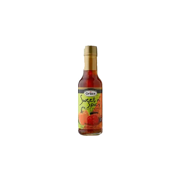 Grace Sweet & Spicy Hot Pepper Sauce 4.8 oz