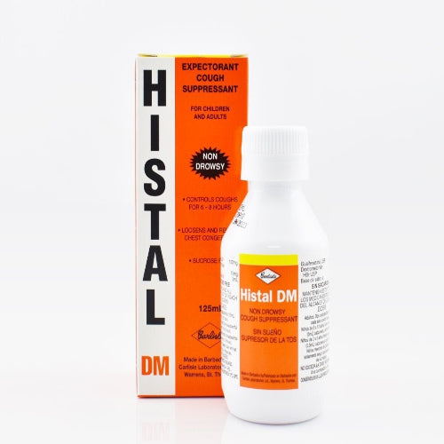Histal DM Expectorant Cough Suppressant, Non-Drowsy (125ml) – Jamaican ...
