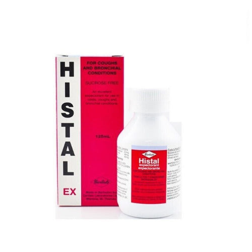 Histal EX For Cough & Bronchial Conditions (125ml) – Jamaican Goodies