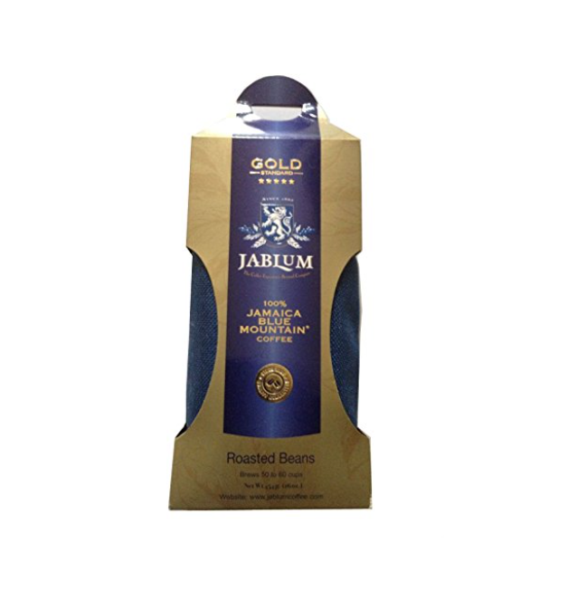 Jablum Gold Standard Jamaica Blue Mountain Coffee -Roasted Beans