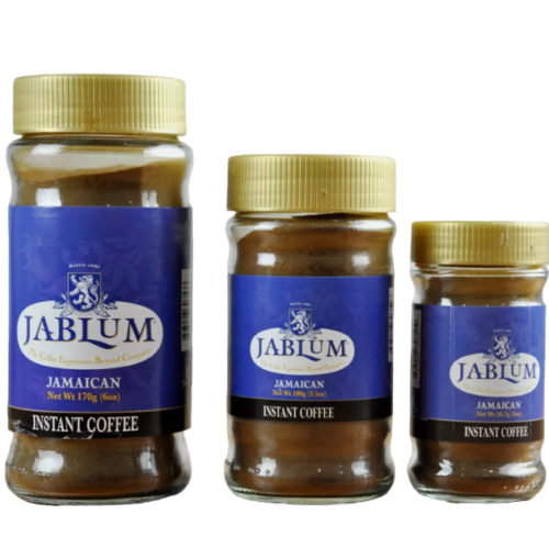 Jablum 100% Jamaican Blue Mountain Roasted Ground Instant Coffee 2oz