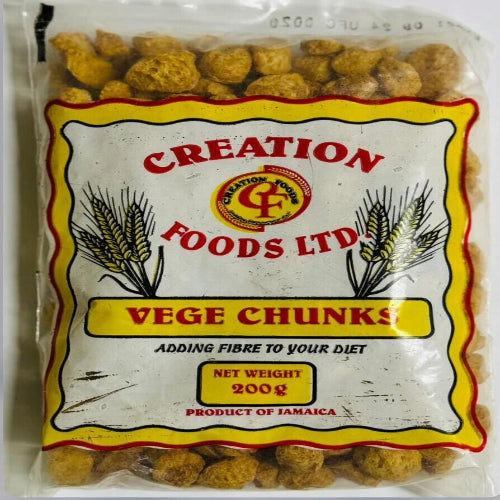 Jamaican Creation Foods Vege Chunks 200g