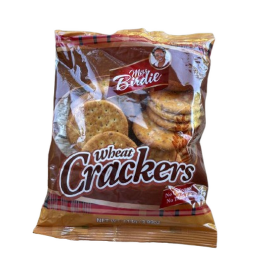 Jamaican Miss Birdie Wheat Crackers (Pack of 3)