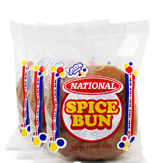 National Spice Bun, 4.4oz (3 Pack)