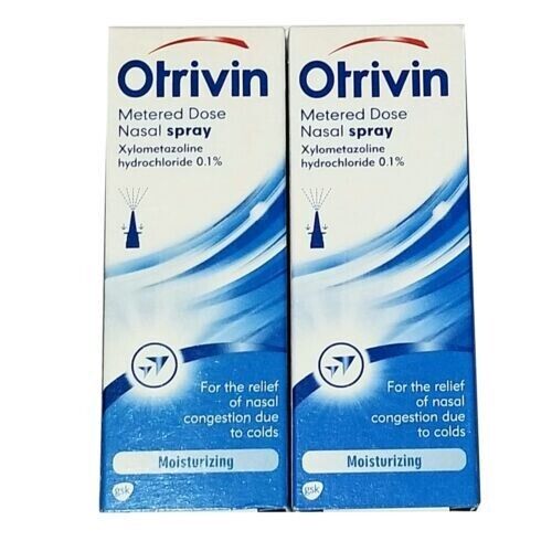 Otrivin metered dose Nasal spray (Pack of 2)