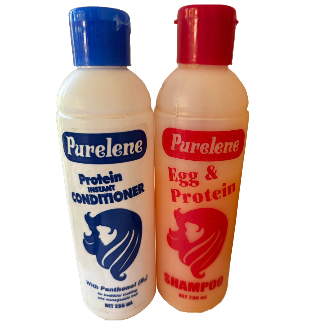 Shampoo Pure Line Purelene Egg & Protein Instant Shampoo and Conditioner (Set) – Jamaican ...