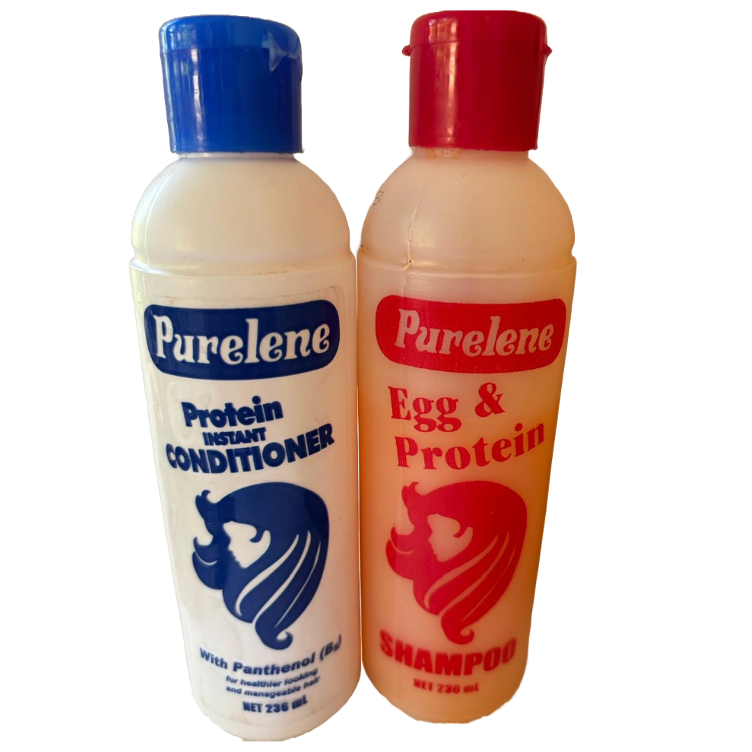 Purelene Egg & Protein Instant Shampoo and Conditioner (Set)