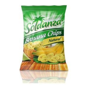 Soldanza Banana Chips Natural 36g (3 Packs)