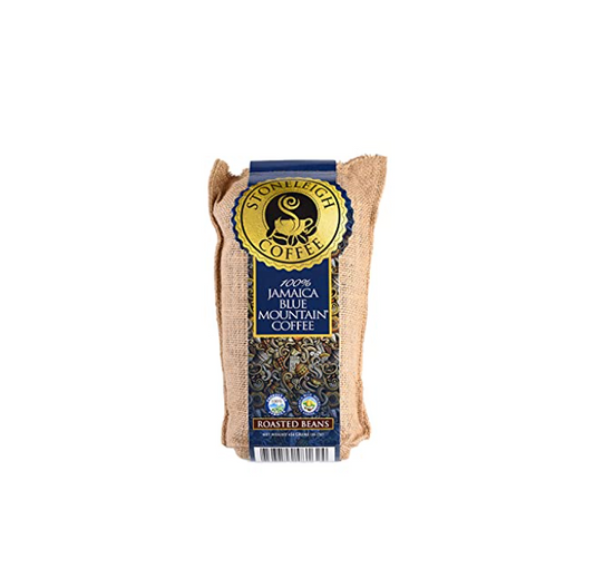 Stoneleigh Coffee Premium 100 Grade A Jamaica Blue Mountain Coffee Roasted Beans 16 oz