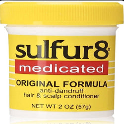 Sulfur8 Medicated Hair & Scalp Conditioner 2oz (Pack of 2)