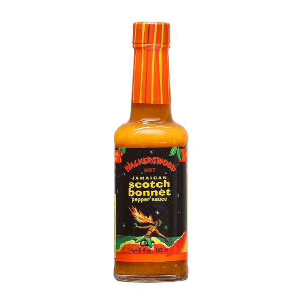 Walkerswood Hot Jamaican Scotch Bonnet Pepper Sauce (5oz)