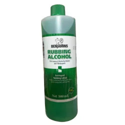 Benjamins Rubbing Alcohol With Winter Green (500ml)